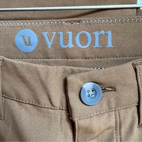 Vuori NWOT Meta Pants Athletic Slim Tobacco Size 28 X 30 - Picture 6 of 9